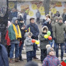 Nepriklausomybės šventėje Klaipėdoje – dangaus akibrokštas