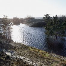 Kopose tyvuliuoja vandens telkinys