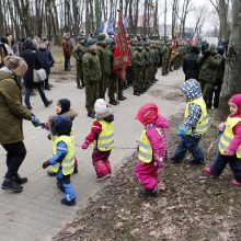 Pagerbti kovoję ir žuvę Klaipėdos sukilimo dalyviai