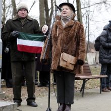 Pagerbti kovoję ir žuvę Klaipėdos sukilimo dalyviai