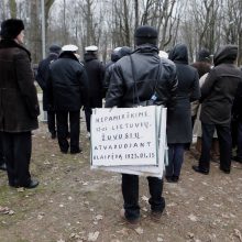 Pagerbti kovoję ir žuvę Klaipėdos sukilimo dalyviai