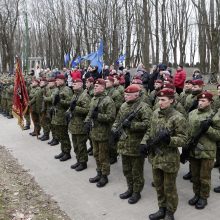 Pagerbti kovoję ir žuvę Klaipėdos sukilimo dalyviai
