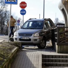 Visureigio skrydis Klaipėdoje baigėsi ant kavinės terasos