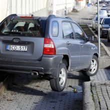 Visureigio skrydis Klaipėdoje baigėsi ant kavinės terasos