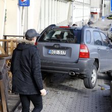 Visureigio skrydis Klaipėdoje baigėsi ant kavinės terasos