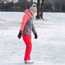 Savaitgalį klaipėdiečiai pasinėrė į žiemos pramogas