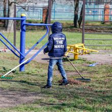 Klaipėdiečiai aktyviai švarino miestą