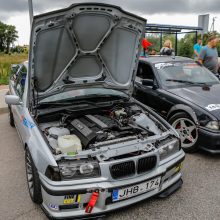 Klaipėdoje griaudėjo automobilių varikliai