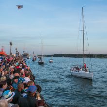 Laivų paradas vainikavo šventinių renginių kupiną Klaipėdos dieną