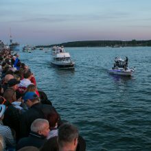 Laivų paradas vainikavo šventinių renginių kupiną Klaipėdos dieną