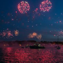 Laivų paradas vainikavo šventinių renginių kupiną Klaipėdos dieną