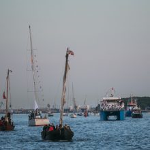 Laivų paradas vainikavo šventinių renginių kupiną Klaipėdos dieną