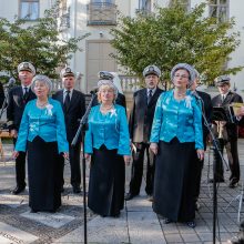 Baltų vienybės dieną – šventė Laikrodžių muziejaus kiemelyje