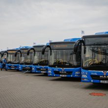 Į Klaipėdos gatves išriedės 18 naujų ekologiškų autobusų