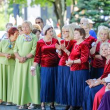 Prie „Žvejo“ paminklo sukosi šokėjai