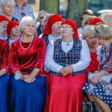 Prie „Žvejo“ paminklo sukosi šokėjai