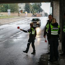 Policijos reidas Klaipėdoje: įkliuvo neblaivūs ir be vairuotojo pažymėjimų