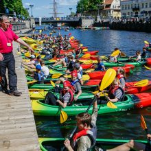 Laivų parado šventėje – sportiniai akcentai