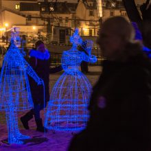 Klaipėdiečiams – įspūdingi Šviesų festivalio reginiai