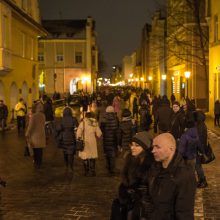 Klaipėdiečiams – įspūdingi Šviesų festivalio reginiai