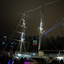 Klaipėdiečiams – įspūdingi Šviesų festivalio reginiai