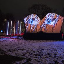 Klaipėdiečiams – įspūdingi Šviesų festivalio reginiai