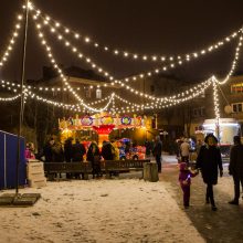 Klaipėdiečiams – įspūdingi Šviesų festivalio reginiai