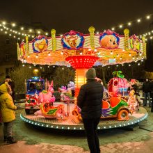 Klaipėdiečiams – įspūdingi Šviesų festivalio reginiai