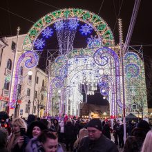 Klaipėdiečiams – įspūdingi Šviesų festivalio reginiai