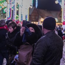 Klaipėdiečiams – įspūdingi Šviesų festivalio reginiai