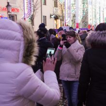 Klaipėdiečiams – įspūdingi Šviesų festivalio reginiai