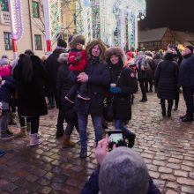 Klaipėdiečiams – įspūdingi Šviesų festivalio reginiai