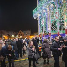 Užbūrė „Šimtmečių vartų“ šviesų ir muzikos magija