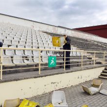 Stadione nebeliko VIP tribūnos