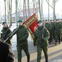 Iškilmingoje ceremonijoje pagerbti žuvusieji už Klaipėdos kraštą