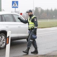 Policijos reidas Klaipėdoje ir rajone: medžiotojas liko be šautuvo