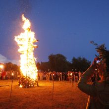 Klaipėdiečiai pirmieji atšventė Jonines