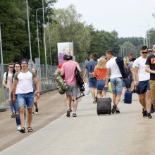 Karklėje – festivalininkų apgultis