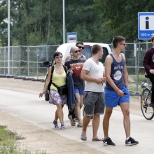 Karklėje – festivalininkų apgultis