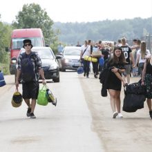 Karklėje – festivalininkų apgultis