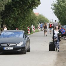 Karklėje – festivalininkų apgultis