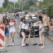 Karklėje – festivalininkų apgultis