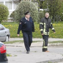 Dujų nuotėkis sukėlė gaisrą 