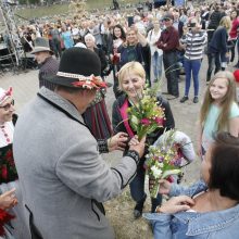 Joninių naktį išsiskleidė ugnies papartis