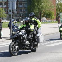 Pajūrio baikeriai atidarė sezoną: suvažiavo daugiau nei pusė tūkstančio