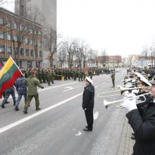 Klaipėdos iškilmingas karių paradas – Lietuvos kariuomenės šimtmečio proga