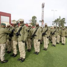 Klaipėdoje privalomosios pradinės karo tarnybos kariai prisiekė negailėti gyvybės