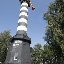 Lankytojai užgulė Klaipėdos švyturį