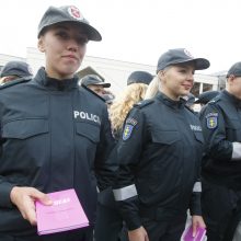 Uostamiestyje policininkai pakvietė švęsti kartu