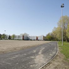 Uostamiestyje atnaujinami mokyklų stadionai